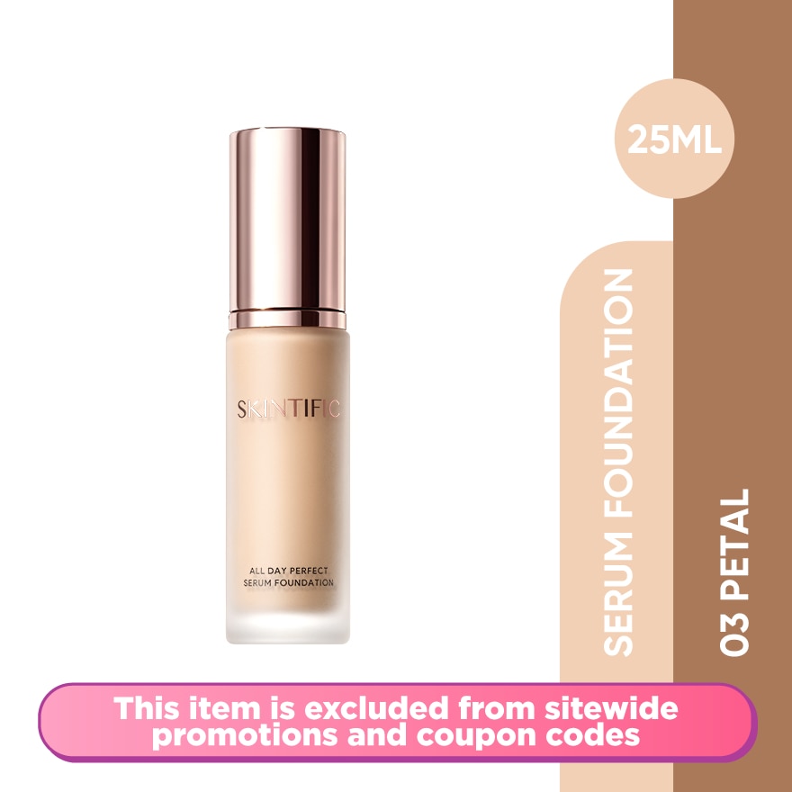 All Day Perfect Serum Foundation 03 Petal 25ml
