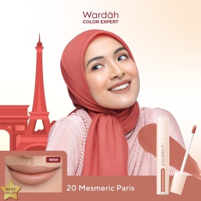 WARDAH - Colorfit Last All Day Lip Paint 20 Mesmeric Paris
