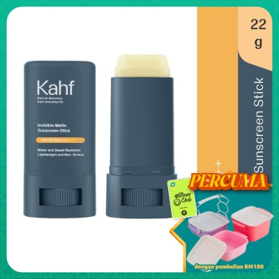 KAHF - Invisible Matte Sunscreen Stick SPF 50 PA++++ 22g