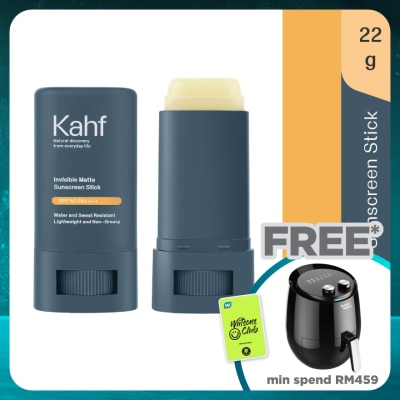 KAHF Invisible Matte Sunscreen Stick SPF 50 PA++++ 22g