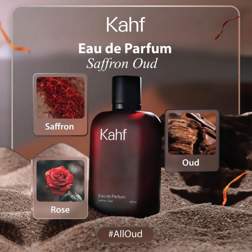 Eau de Parfum Saffron Oud 100 ml