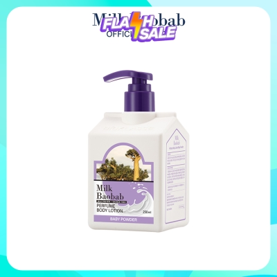 MILK BAOBAB Perfume Body Lotion Baby Powder 250ml (Exp: Nov 2026) image