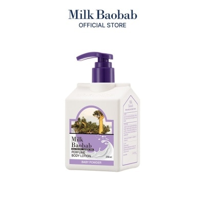 MILK BAOBAB Perfume Body Lotion Baby Powder 250ml