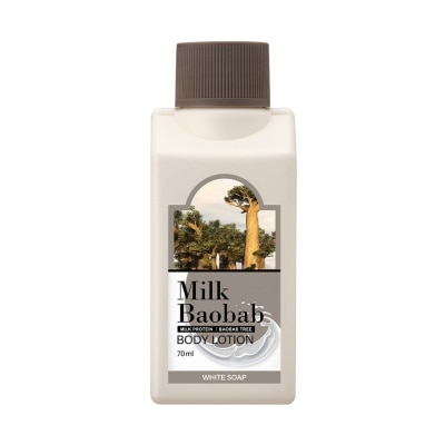 MILK BAOBAB Body Lotion White Soap 70ml