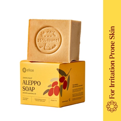 E'LIOE - Aleppo Soap With 25% Laurel Berry Oil 200g