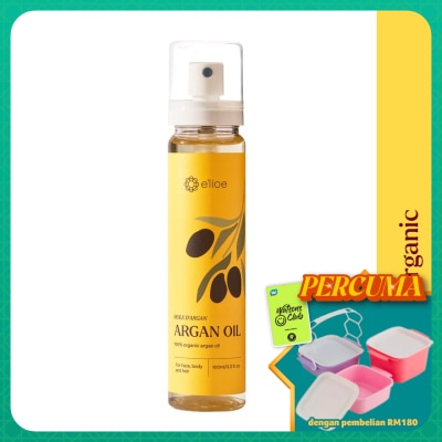 E'LIOE - 100% Organic Argan Oil 100ml