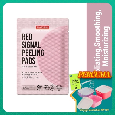 PUREDERM - Red Signal Peeling Pads 12s