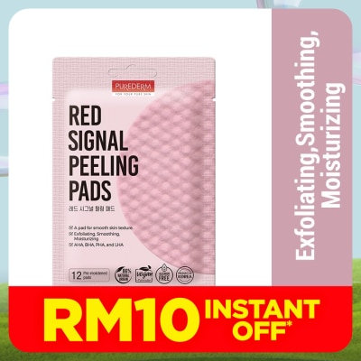 PUREDERM Red Signal Peeling Pads 12s