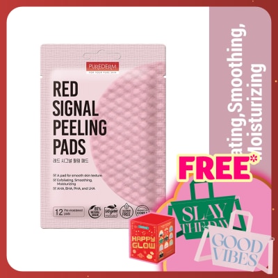 PUREDERM Red Signal Peeling Pads 12s