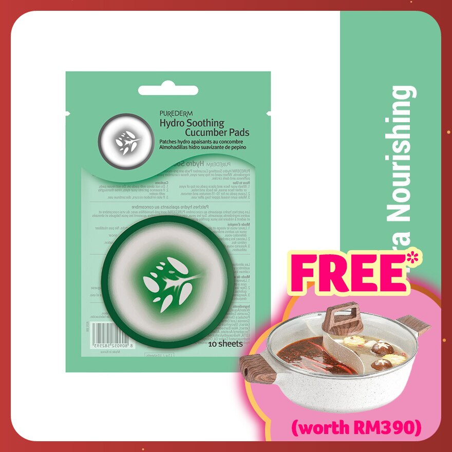 Hydro Soothing Cucumber Pads 10s