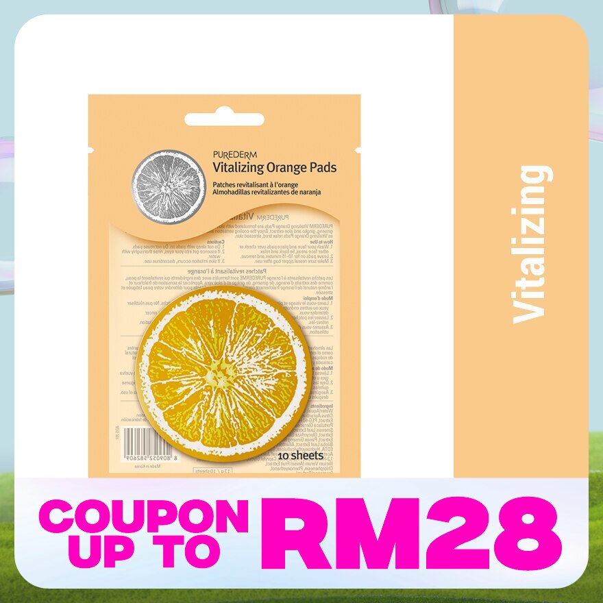 Vitalizing Orange Pads 10s