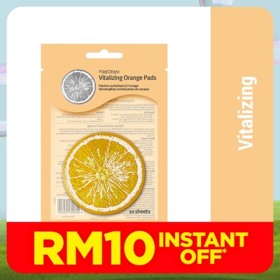 PUREDERM Vitalizing Orange Pads 10s