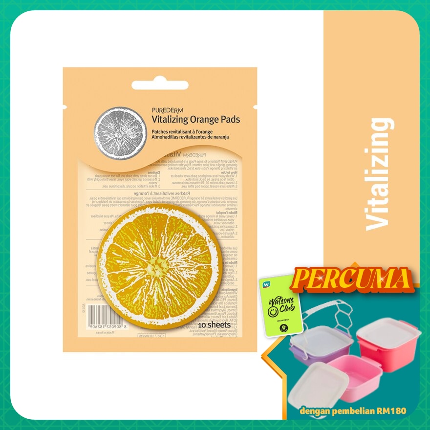 Vitalizing Orange Pads 10s