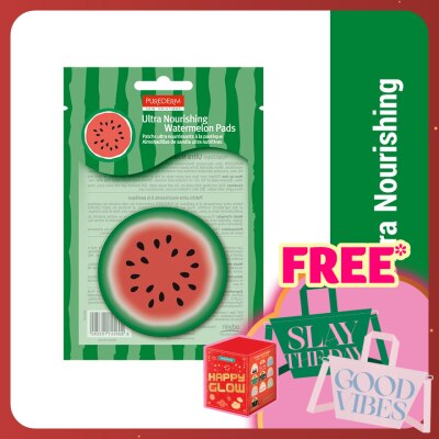 PUREDERM Ultra Nourishing Watermelon Pads 10s