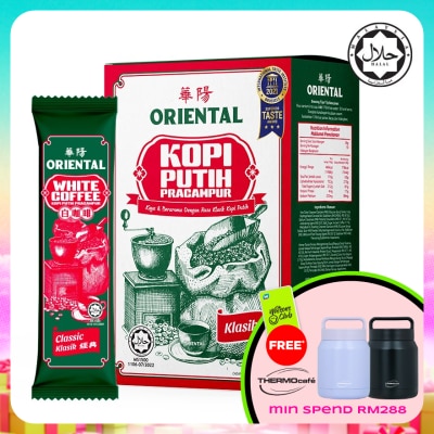 ORIENTAL KOPI - Oriental   Classic White Coffee 38g X10