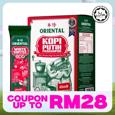 ORIENTAL KOPI Oriental   Classic White Coffee 38g X10