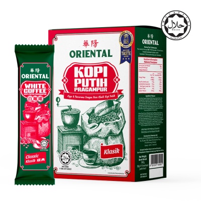 ORIENTAL KOPI - Classic white Coffee 38g x 10