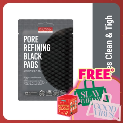 PUREDERM Pore Refining Black Pads 12s