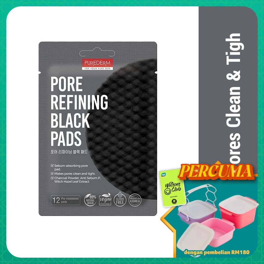 Pore Refining Black Pads 12s