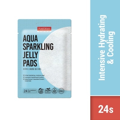 PUREDERM Aqua Sparkling Jelly Pad 24s