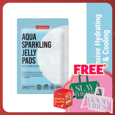 PUREDERM Aqua Sparkling Jelly Pad 24s