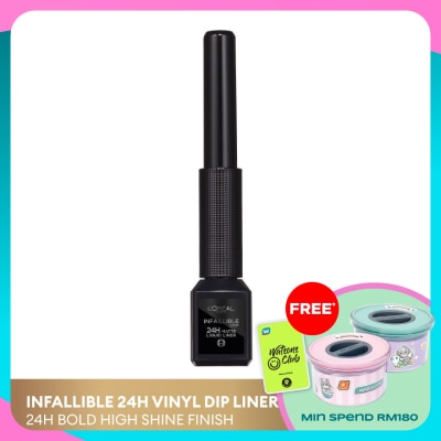L'OREAL PARIS MAKEUP Infallible 24H Vinyl Dip Liner 01