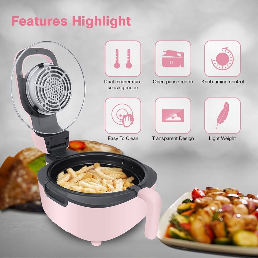 5 Liter XL Air Fryer NKD1100 PINK