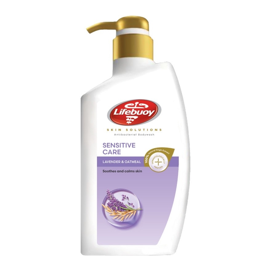 Body Wash Bottle Lavender Care 900ml