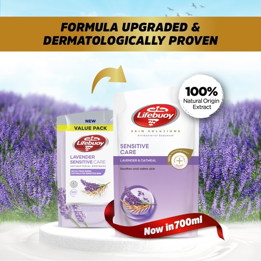 Bodywash Lavender Care Refill 700ml