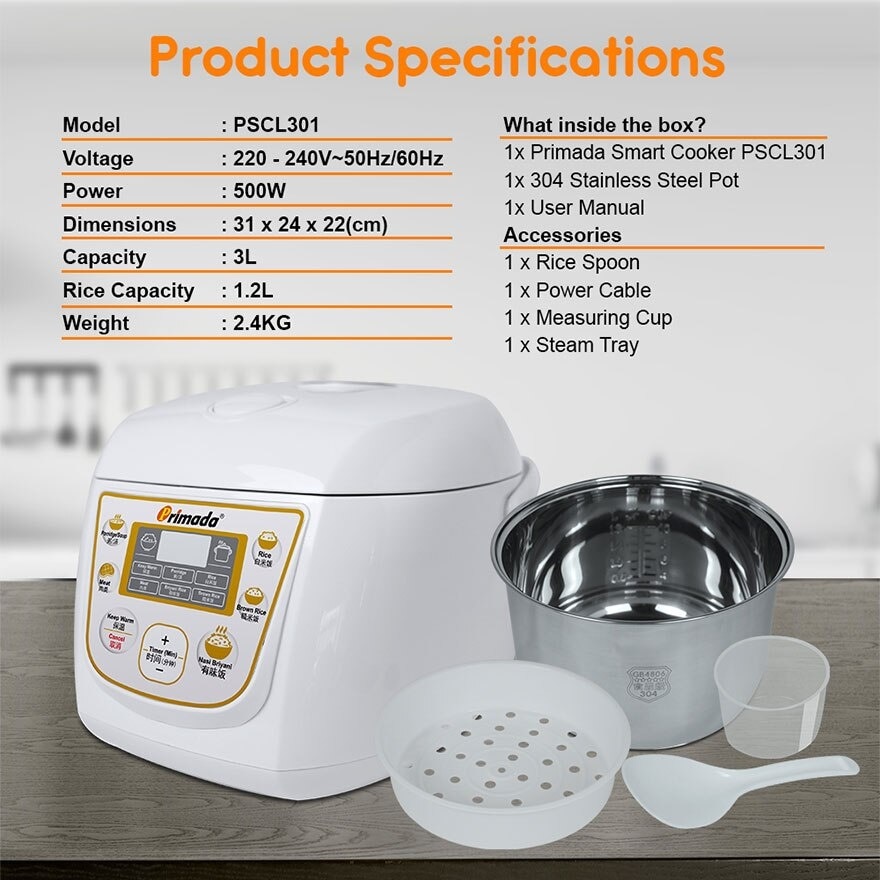 Smart Rice Cooker PSCL301