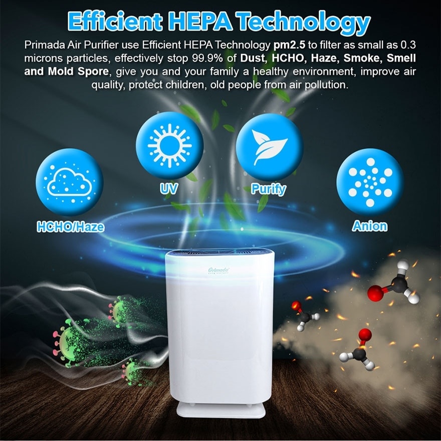 Ultraviolet Air Purifier MPA9 FREE EXTRA FILTER