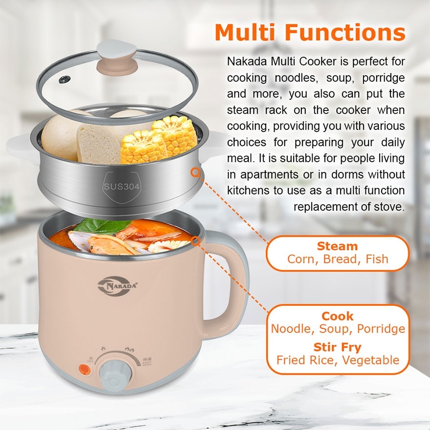 Multi Cooker with Steam Rack FG037