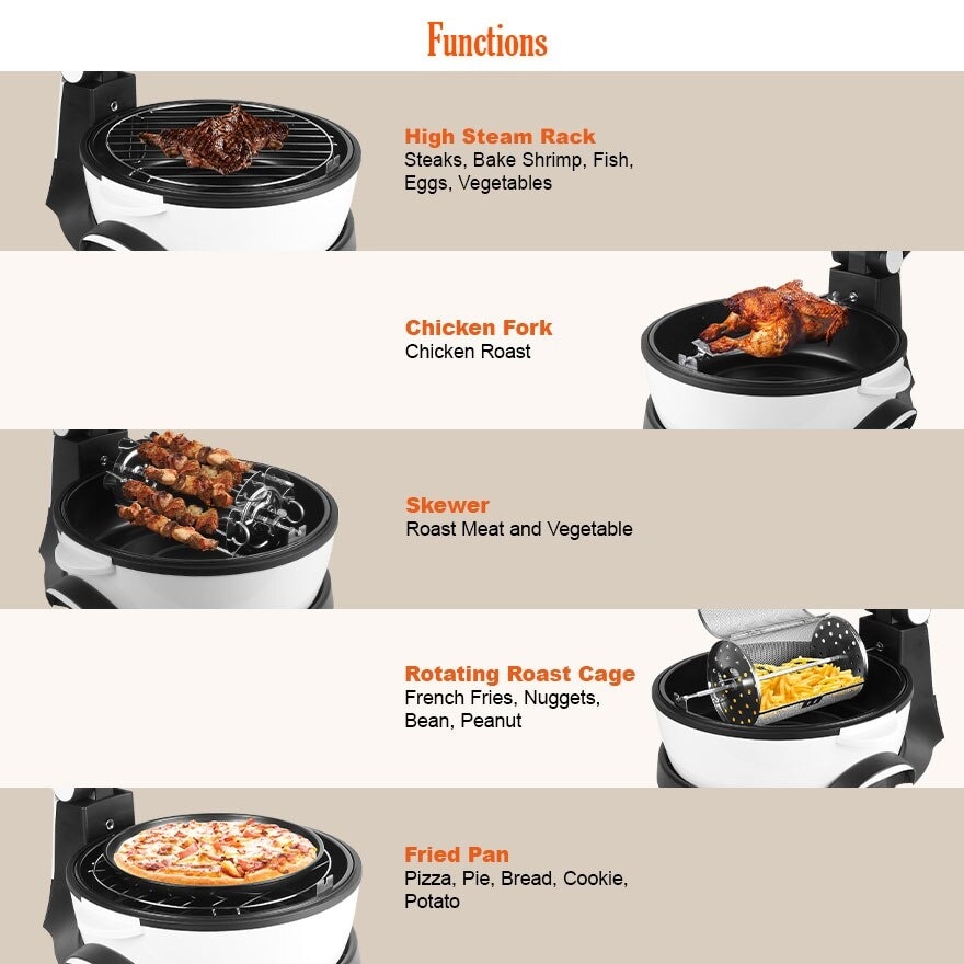 14 Liter XXXL 3D Air Fryer PCR1220