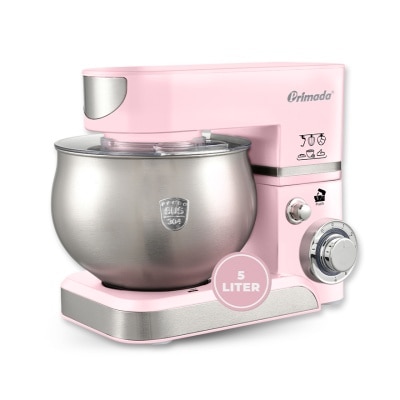 PRIMADA 5 Liter Stand Mixer MPM80 Pink