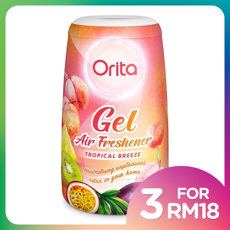 Gel Air Freshener Tropical Breeze 170g