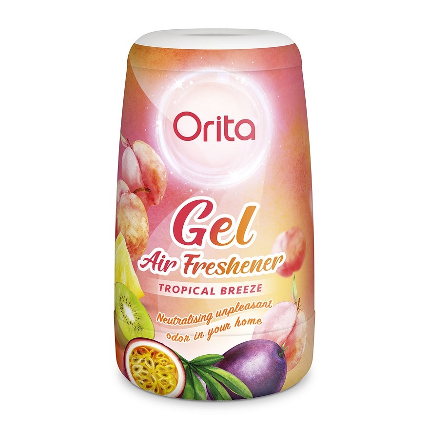 Gel Air Freshener Tropical Breeze 170g image