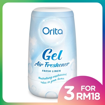 ORITA Gel Air Freshener Fresh Linen 170g