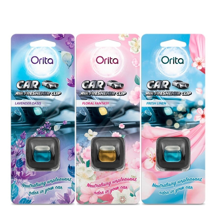 Car Clip Air Freshener Floral Fantasy 2ml x 1s