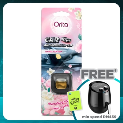 ORITA Car Clip Air Freshener Floral Fantasy 2ml x 1s