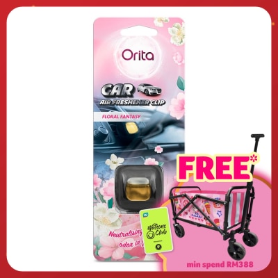 ORITA Car Clip Air Freshener Floral Fantasy 2ml x 1s