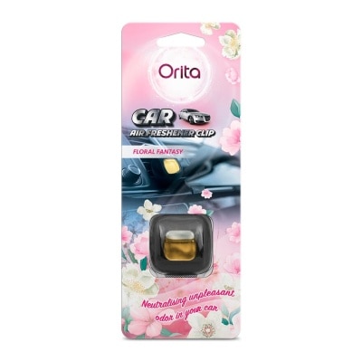 ORITA Car Clip Air Freshener Floral Fantasy 2ml x 1s