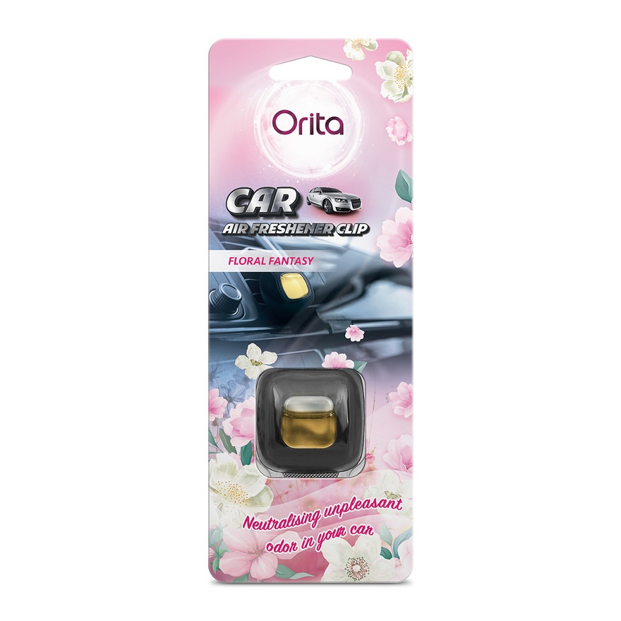 Car Clip Air Freshener Floral Fantasy 2ml x 1s image