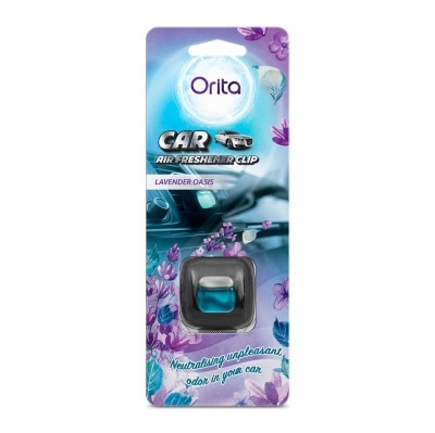 ORITA Car Clip Air Freshener Lavender Oasis 2ml x 1s