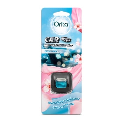 ORITA Car Clip Air Freshener Fresh Linen 2ml x 1s