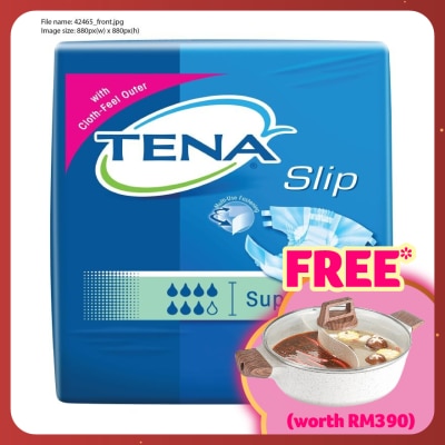 TENA Super Adult Diaper Medium