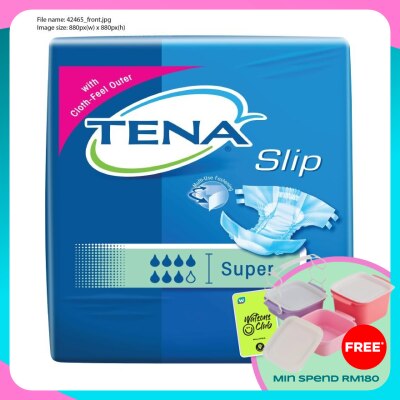 TENA Super Adult Diaper Medium
