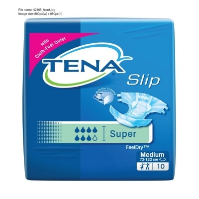 TENA Super Adult Diaper Medium