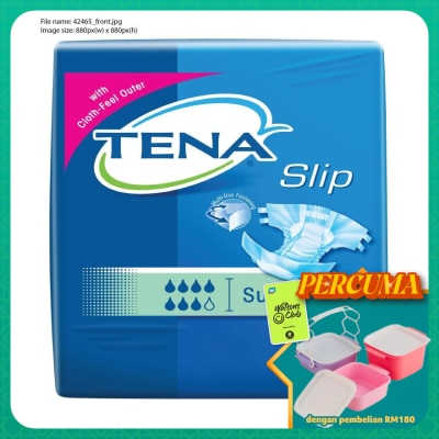 TENA - Super Adult Diaper Medium