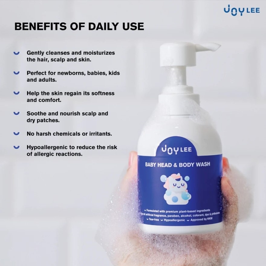 JoyBath Combo (Head & Body Wash + Body Lotion)