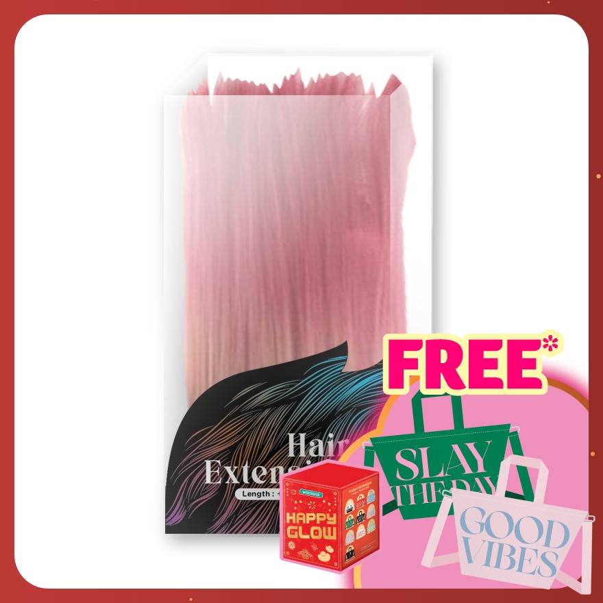 Hair extension colour clip on 1s